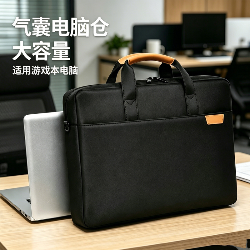 Large-Capacity Laptop Bag with Airbag Shock Protection Suitable for Lenovo Huawei 16inch Laptop Bag with Custom Logo