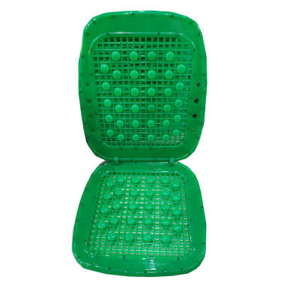 厂家批发夏季汽车塑料坐垫按摩双层坐垫叉车工程车大货车通用凉垫|ms