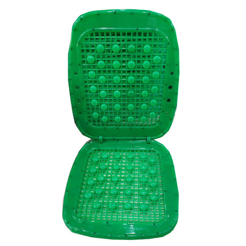 厂家批发夏季汽车塑料坐垫按摩双层坐垫叉车工程车大货车通用凉垫|ms