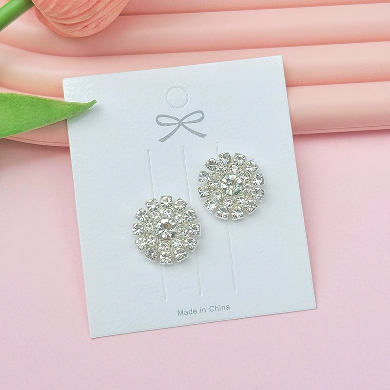 Ретро серебряное полное Diamond серия DIY звезда земля отверстие туфли акриловые туфли цветок пряжка обуви крест сверху