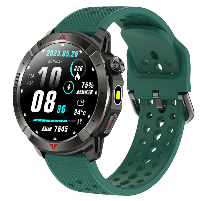Nuevo reloj inteligente GPS Z6 Bluetooth teléfono reloj deportivo al aire libre brújula AMOLED barómetro de elevación