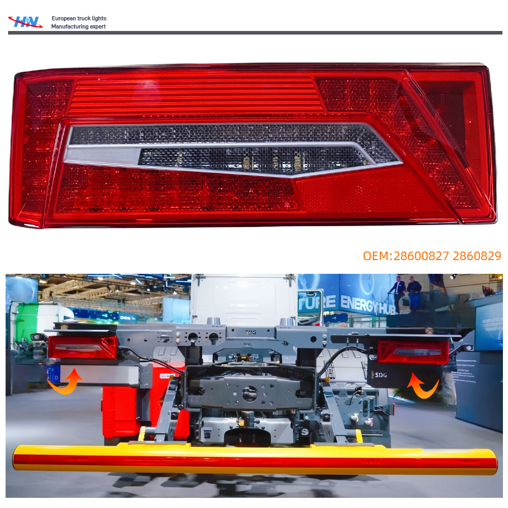 SCANIA SCANIA Camión LED Luz trasera R / S / L Serie nuevo 2860827 2860829