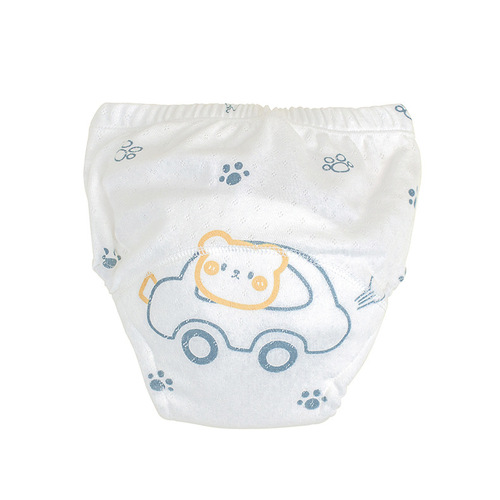Children's training pants anti-side leakage baby diaper pants washable toilet baby practice pants waterproof breathable diaper diaper