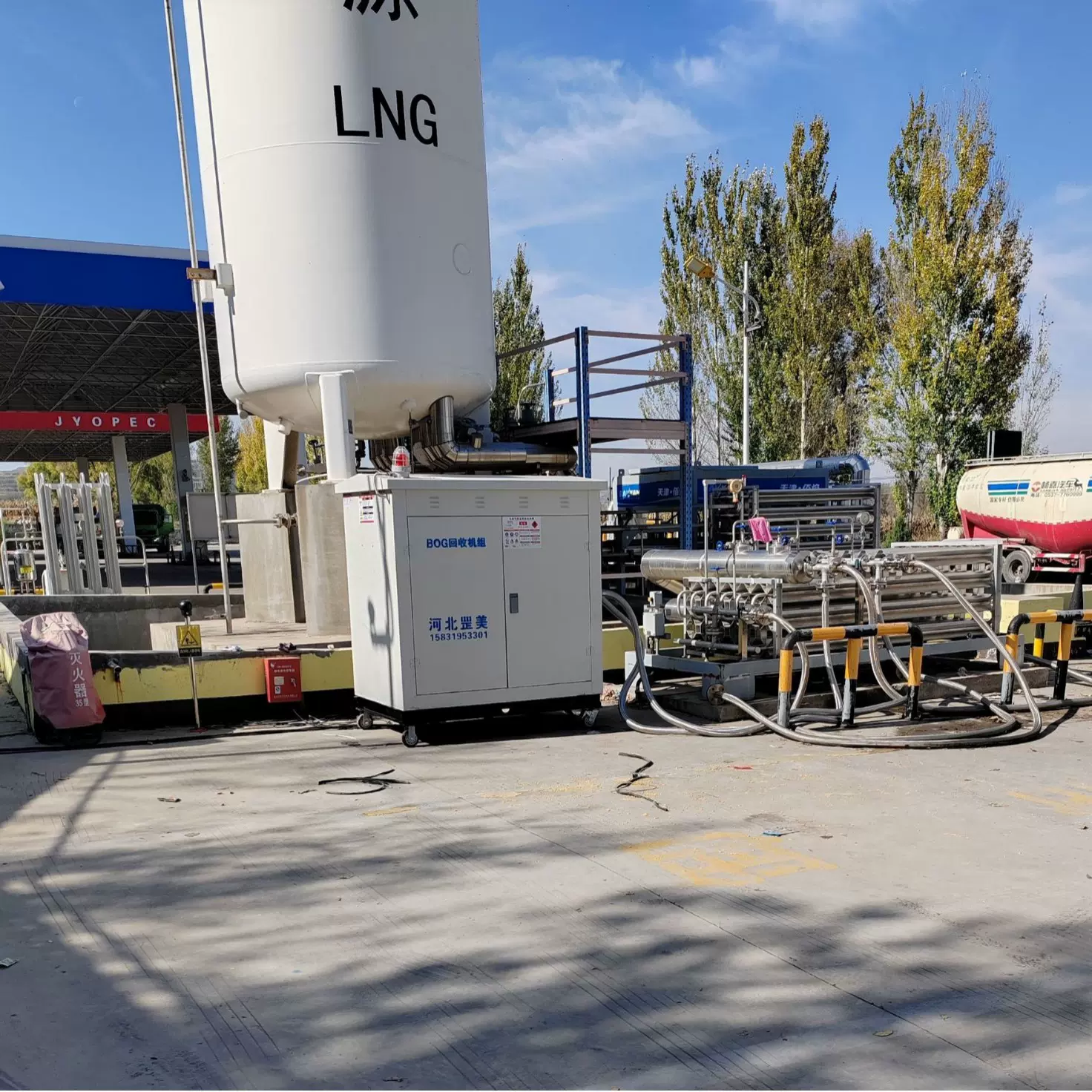 LNG卸车小霸王（智能回收机组） BOG回收机组 槽车余压回收设备