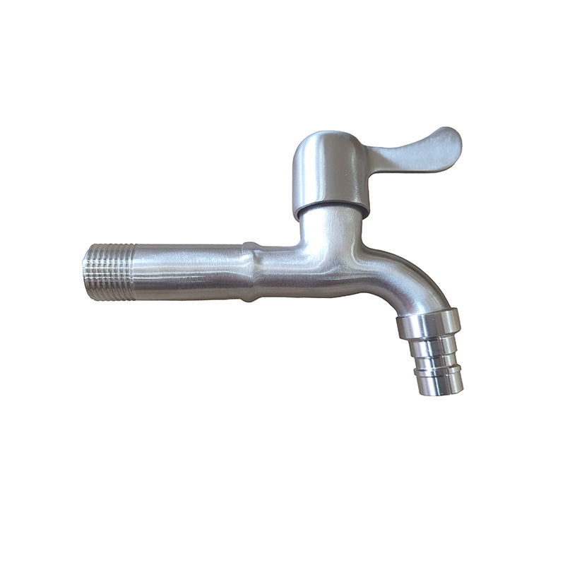 304 acero inoxidable rápido grifo de apertura 4 puntos pequeño grifo ingeniería transfronteriza al por mayor auténtico anti-corrosión a prueba de óxido grifo