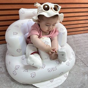 Manufacturers in stock a large number of inflatable baby learning seat baby sofa bath stool bath basin dining chair folding portable