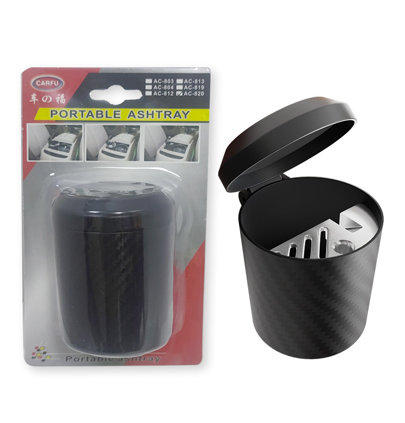 Car Ashtray with Lid Multifunctional Flame Retardant