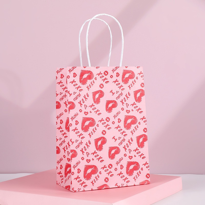 Bolsas de regalo de cumpleaños, bolsas de cartón cartón, bolsas de embalaje para llevar, bolsas de embalaje de regalo de fiesta para niños, bolsas de mano