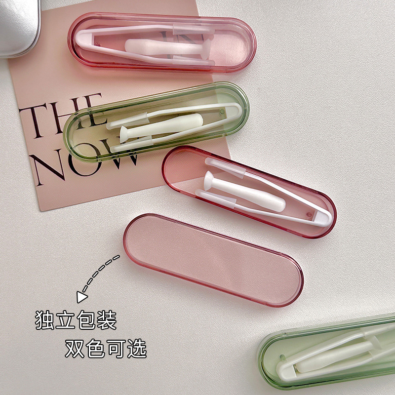 [3pcs] herramienta de extracción de lentes de contacto clips pupillares para usar pinzas de extracción de dispositivos de extracción compactos