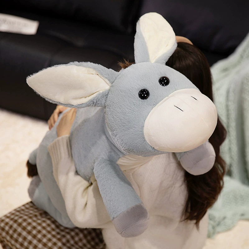 Cute doll, pillow for sleep, three colors, donkey
