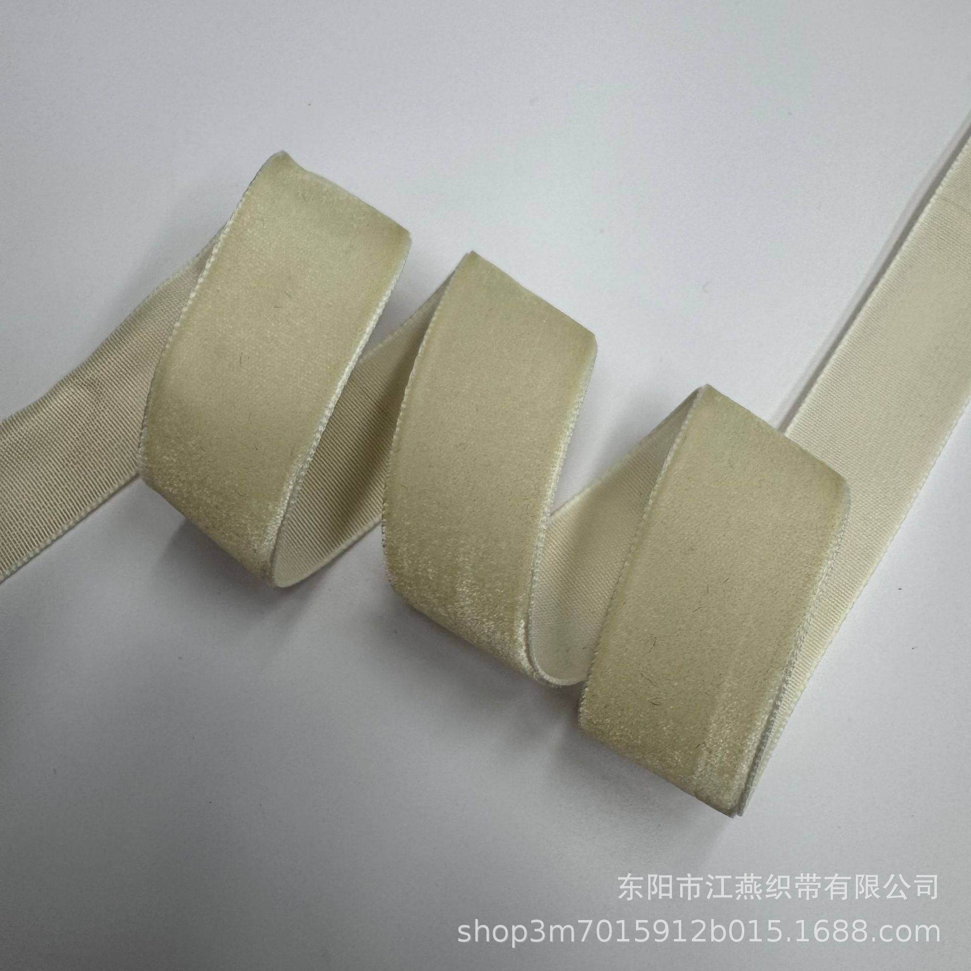 Cinturón de flocado spot unilateral cinta de lana de doble cara cinta de lana 2CM2.5cm spot al por mayor cinta de lana de color accesorios de ropa