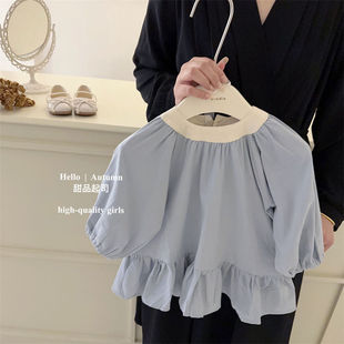 Girls' Spring and Autumn dress Children's Princess Dress Girls' Western-style Dress Children's Autumn Clothes Baby One-year-old Clothes