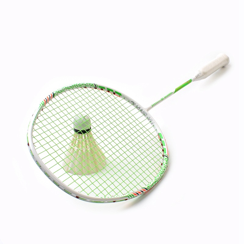 【PRO】주황색-녹색 라켓 + 녹색 라인