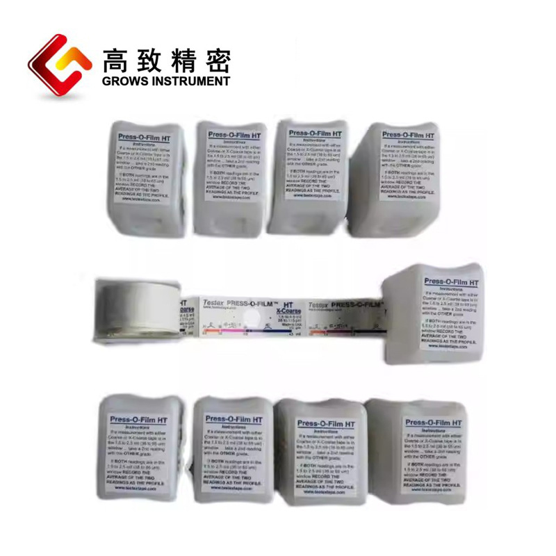 Ӣ���׸�Press-O-Film�ֲڶȸ��ƽ��� ê��ֽ��Ƭֽ �ֲڶ���ֽ��