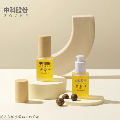 Popular online 20ml, 30ml, 40ml, 50ml cylindrical lotion bottles with flat shoulders and push-down dispensers—Camellia oil spray refill bottles available for wholesale