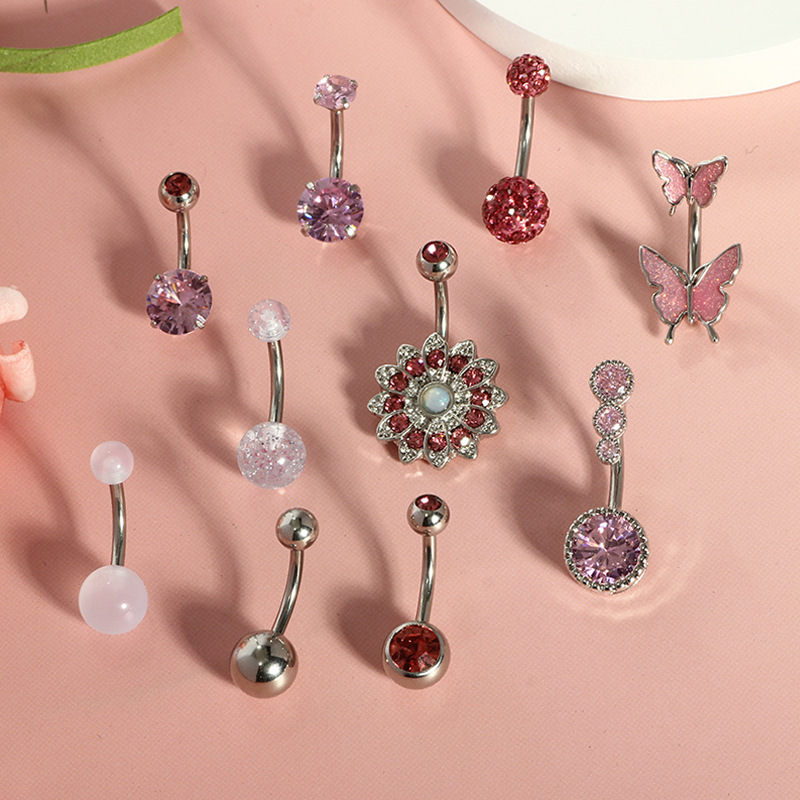 Labret piercing jewelry detail image
