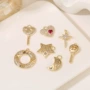 桃心新款手工几何吊坠