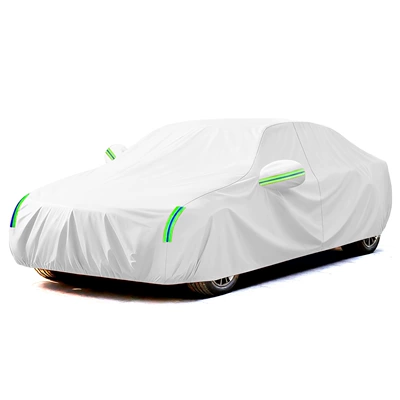 Cover Thickened, Full Car Protection Against: Car clothing - s-dupont-oxford-cloth-silver