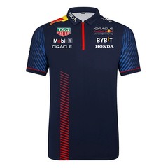 2023新品F1車列服tシャツカーレースライドシャツ半袖ポロシャツ男速乾夏作業車服