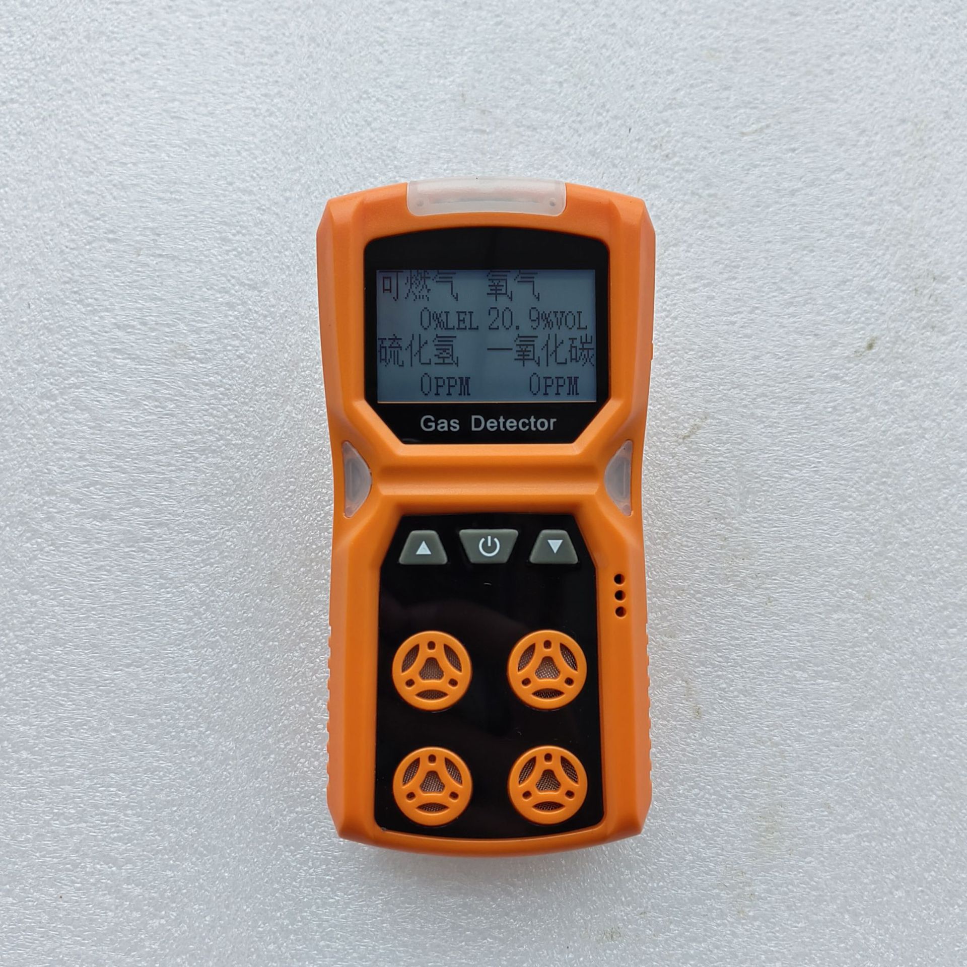 Detector de gas industrial CD4 detector de gas multiparámetro portátil de alarma detector de gas Cuatro en Uno