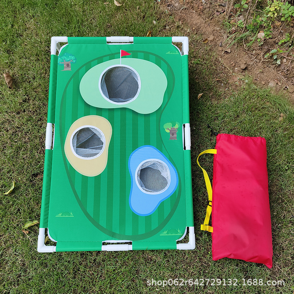 Práctica de Golf Red de corte de varilla red interior y al aire libre portátil Golf swing Trainer patio objetivo golpear jaula