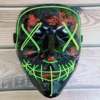 Glossy flashing mask, halloween