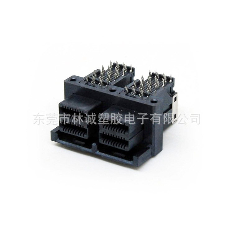 Amphenol(SFF-8643) Mini SAS HD 36P R/A 1*2(G40H12331HR)