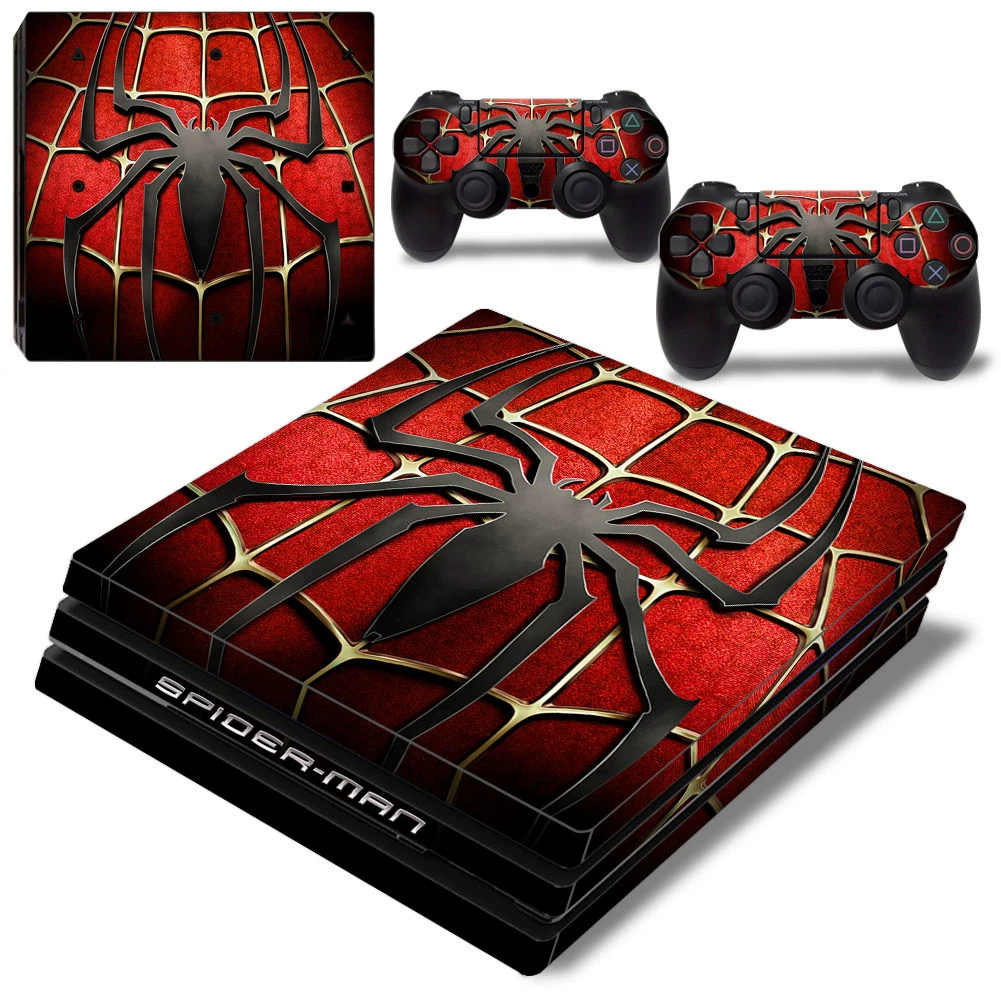 Консоль игр полнотелый корпус, наклейка, Marvel, не оставляет клей