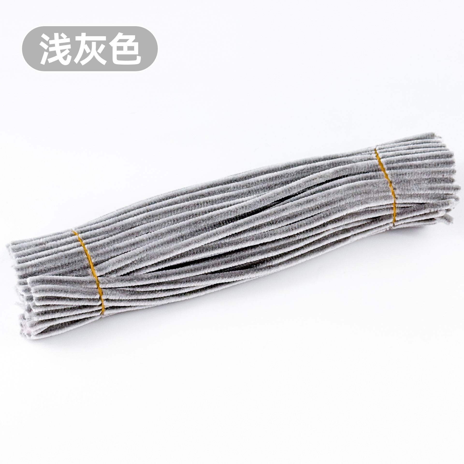 Ramo de varilla retorcida, bricolaje hecho a mano, trivita de felpa de color para niños, paquete de material de cifrado de raíz de pelo, joyería, color macaron