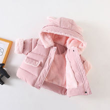 女寶寶棉衣兒童冬裝0一3歲女童洋氣加厚外套嬰兒冬季棉襖小童棉服