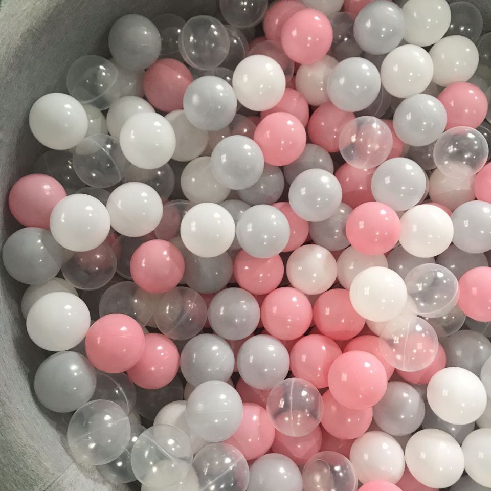 Decoración de gran macarón color onda bola bola de campo de recreo rojo bola bola de piscina seca bola de red de mar bola gruesa