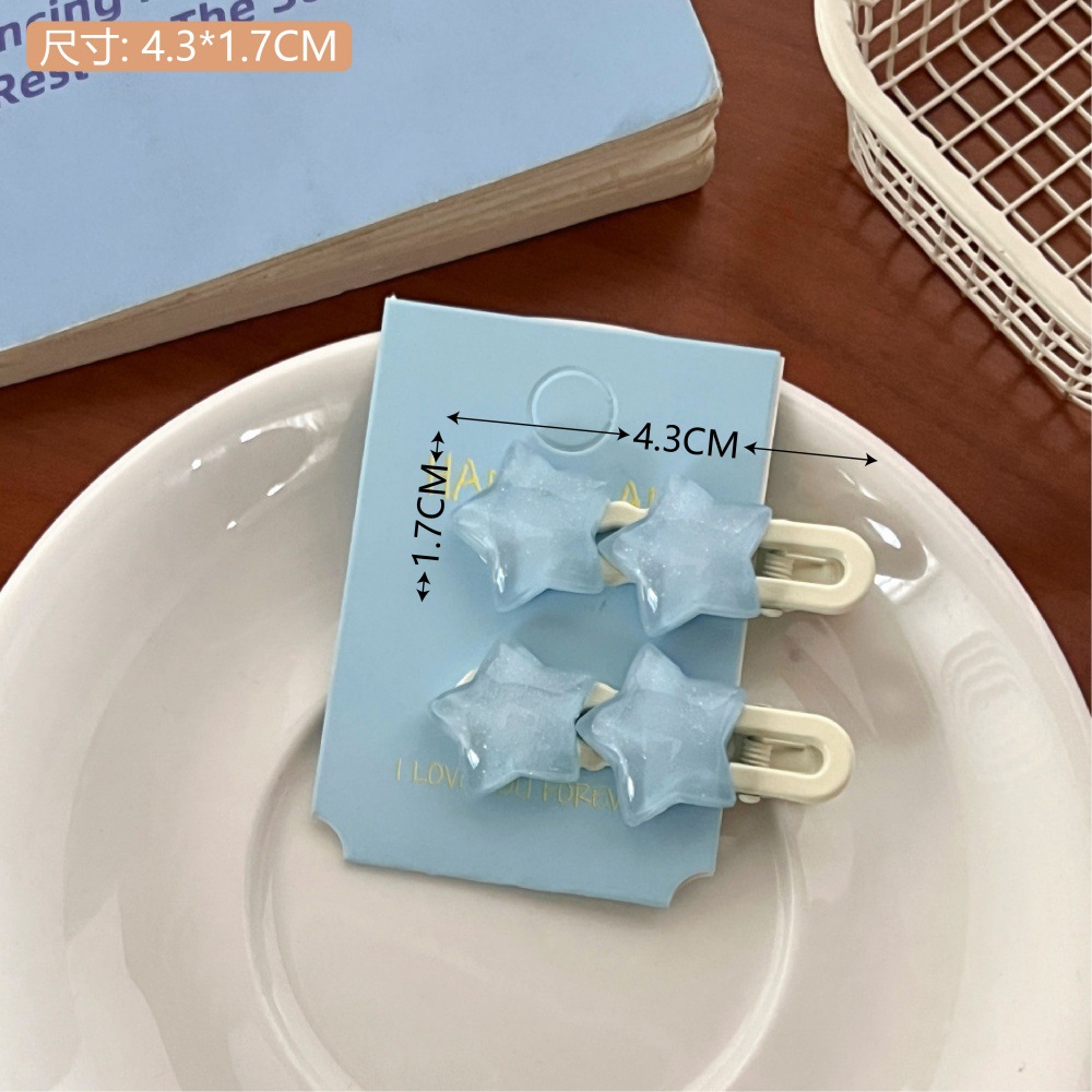 Cute nube gelatina estrella clips para el pelo clips para el pelo clips para el pelo clips para la chica clips para el pelo clips para el pelo clips