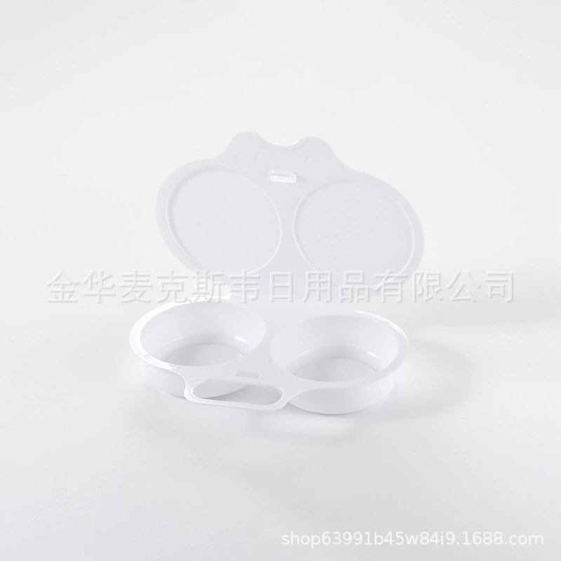 Фабрика прямых продаж микроволновка для варки яиц коробка пластиковая двухклетка для варки яиц термостойкая и легко моется креативные кухонные гаджеты