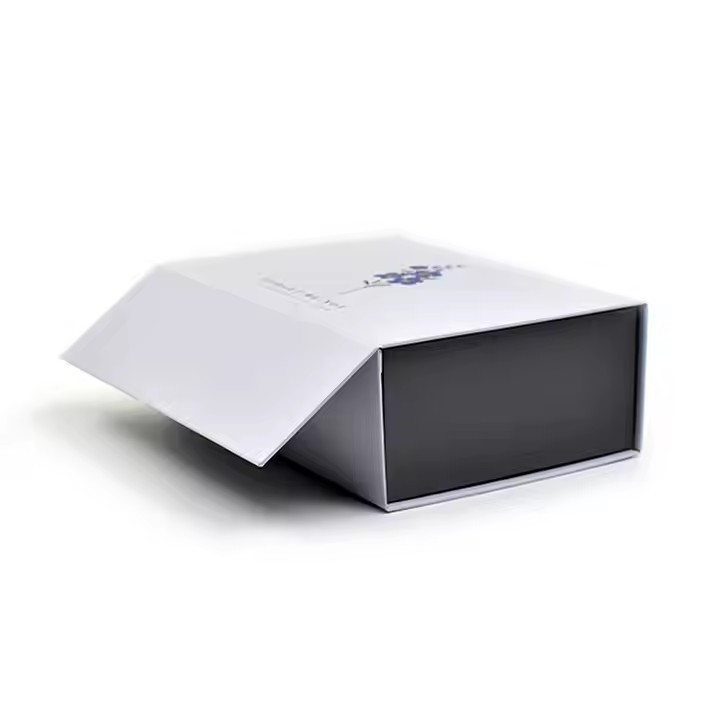 礼盒定制礼品礼物盒磁铁盒翻盖一片式折叠盒空盒化妆品盒 包装盒