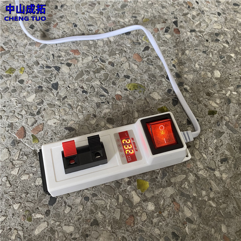 厂家直销电压功率测试仪电源插座数显线夹试灯器详情4