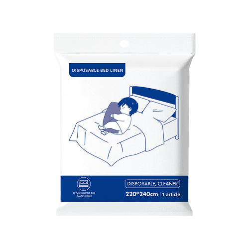 Foreign trade cross-border travel disposable quilt cover sheet pillowcase quilt cover business trip hotel portable bedding factory