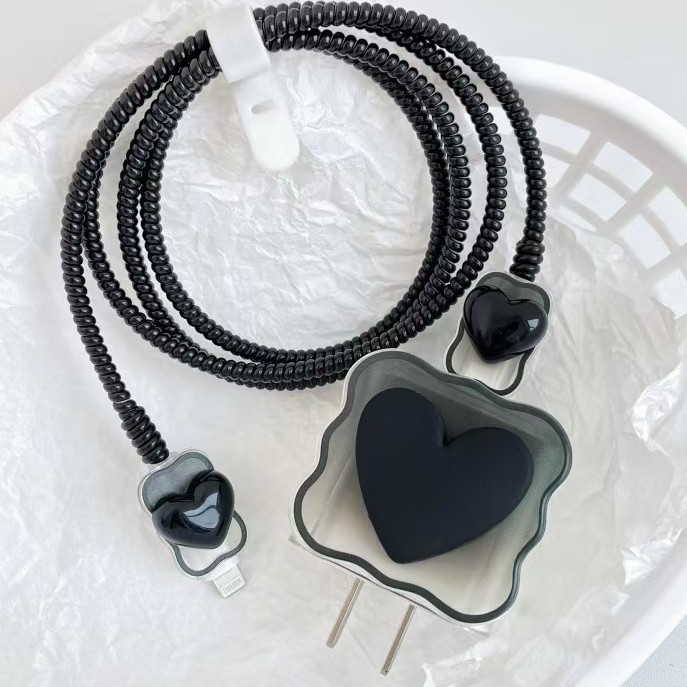 Para Apple 14 línea de datos cubierta protectora iPhone13 cargador cabezal 12promax bobinado estuche para iPad