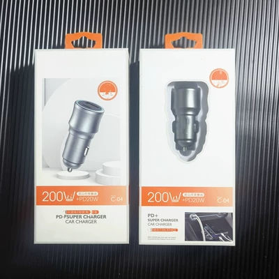 type-c Xiaomi Huawei mobile phone – Mobil şarj cihazları - fan-c-04-car-charger