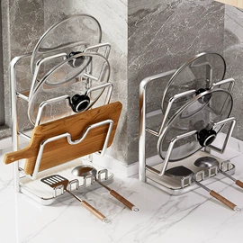 收纳架;晾衣杆、衣叉;厨房置物架