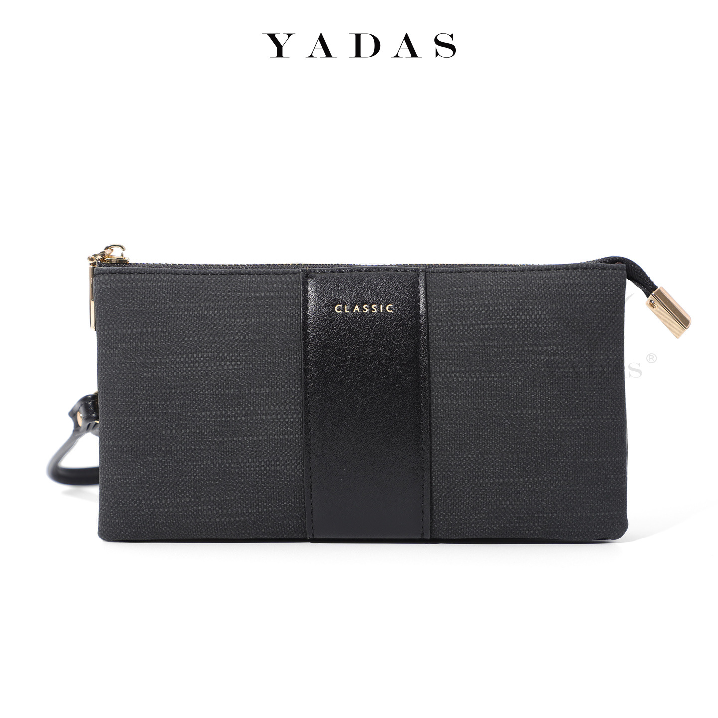 Nueva cartera coreana YADAS bolso de teléfono móvil de gran capacidad pulsera de moda ultra delgada bolso de cambio de plata