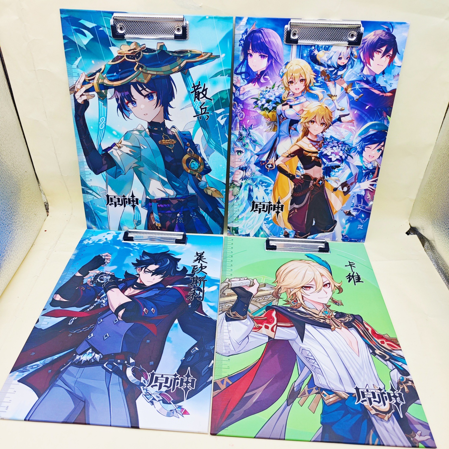 원신 A4 다기능 클립보드 [랜덤 1개]