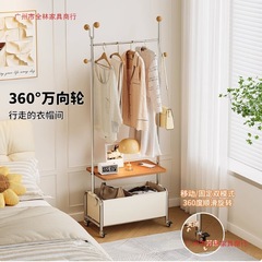 卧室挂衣架转角小型落地衣帽架入户门口家用客厅可移动玄关置物架