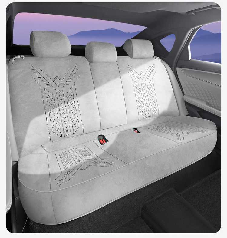 Byd Han Dmi/Ev Special Seat Cover Rams Suede Semi-Surround Cushion Four-Season Car Seat Cover