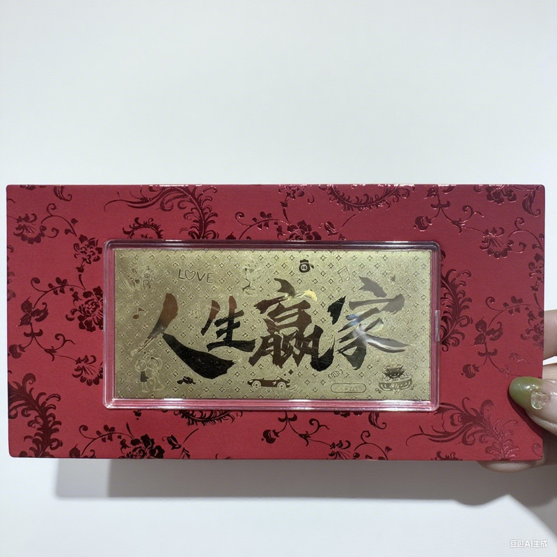 純金999 母の日 父の日 ハッピーバースデー 金紙幣 金賞受賞 ライフウィナー ゴールドレッドパケット お土産|undefined