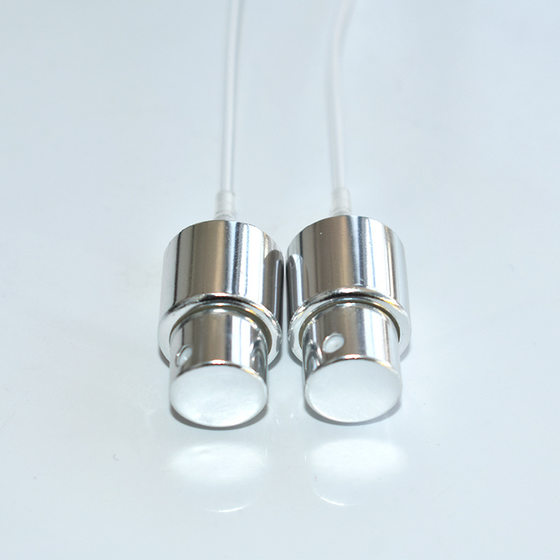 15 teeth electrochemical aluminum spray perfume nozzle cosmetics press perfume spray head glossy press spray head