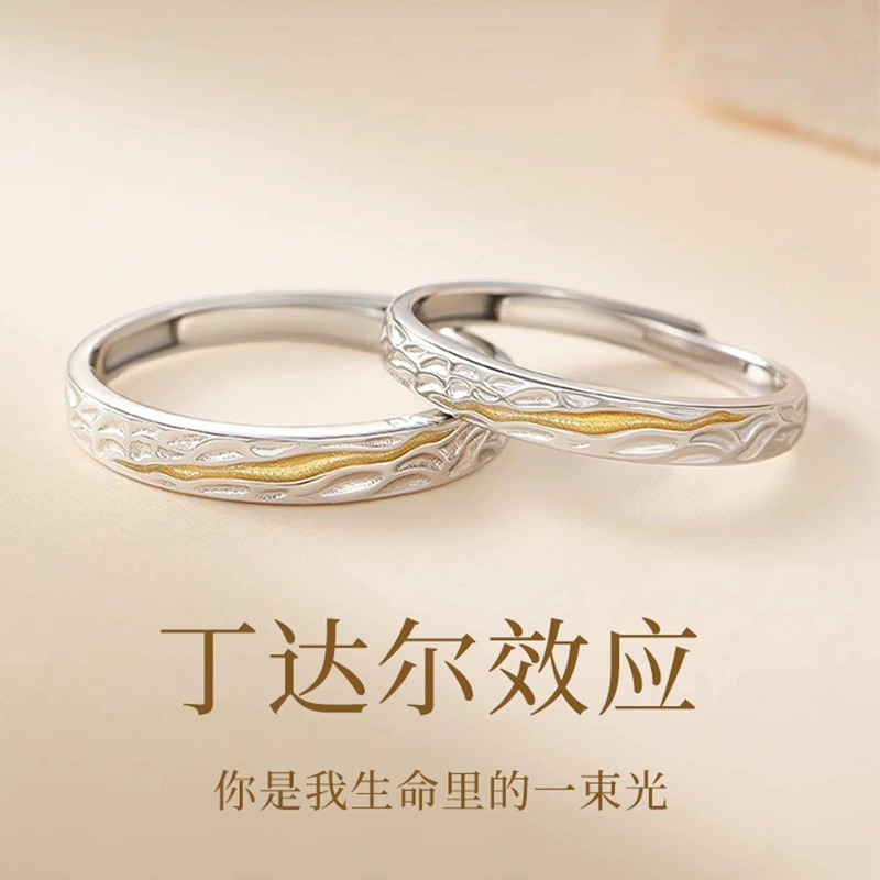 Ring, for beloved, silver 925 sample, high-quality style, Birthday gift