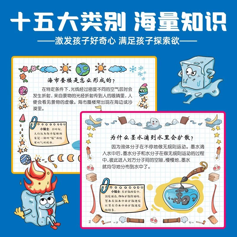 Chemical comics, popular science encyclopedia for students, Physical Chemistry, training