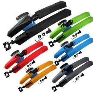 Велосипедный крыль Mountain Bike Fender (быстросъемный) RL-889F/R — передний и задний, универсальная посадка, быстрая застежка