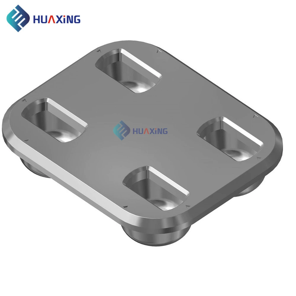 Прямые продажи с фабрики, встроенный базовый контейнер для корабля с четырьмя отверстиями, вертикальный двойной встроенный литой стальной большой скидка на количество