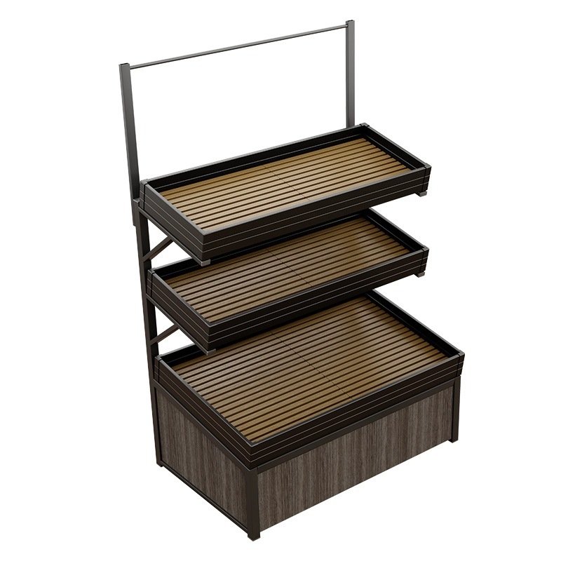 超市水果货架蔬菜展示架果蔬架商用多层摆摊架生鲜架水果店菜架子